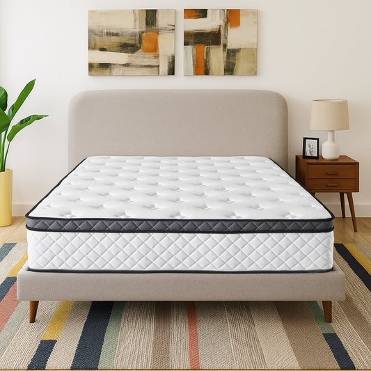 12" Hybrid Mattress in a Box, Adult, King