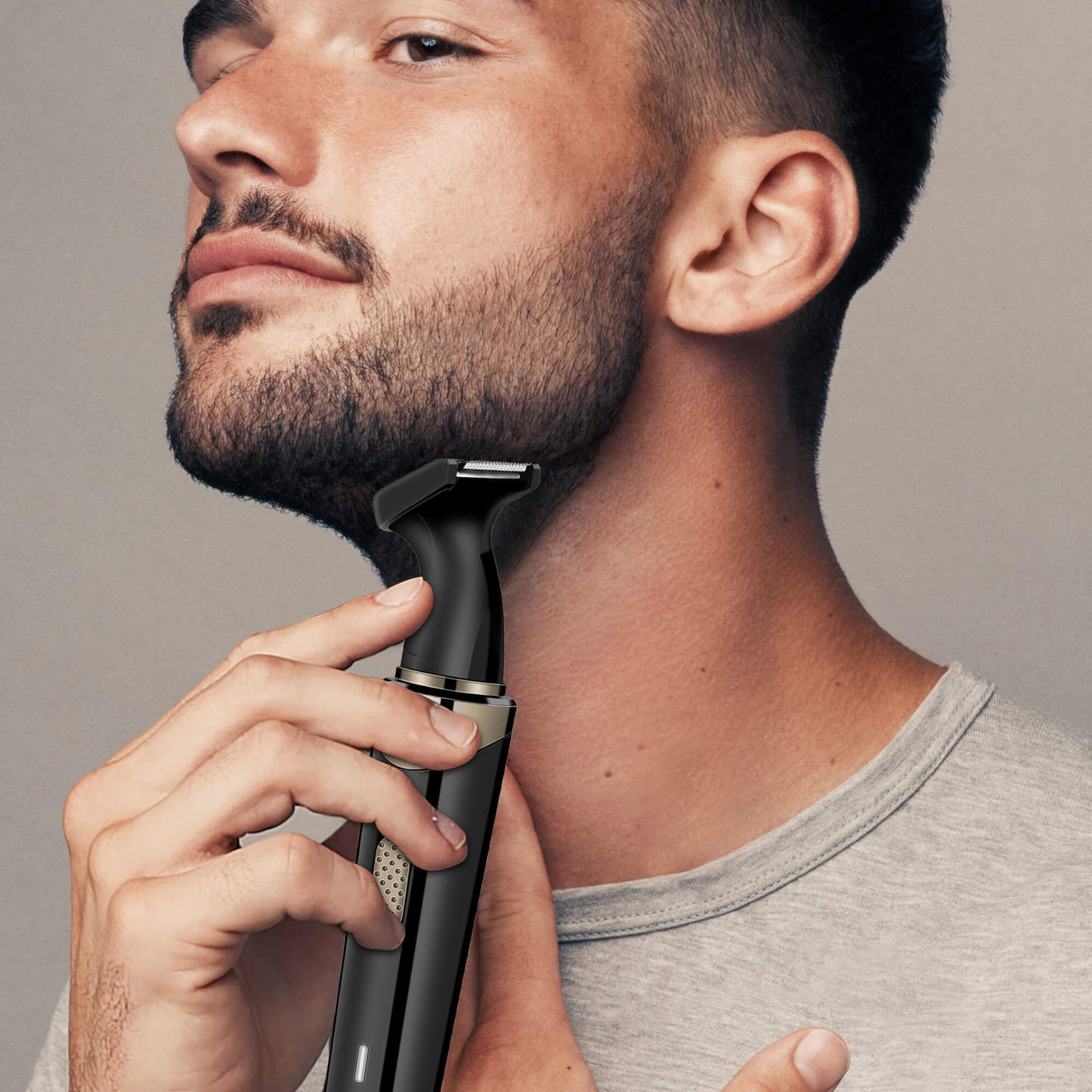Fixdono Electric Shaver for Men Women, 4 in 1 Rechargeable Razor Nose Hair Trimmer Grooming Groomer Kit for Facial Eyebrow Beard Sideburn
